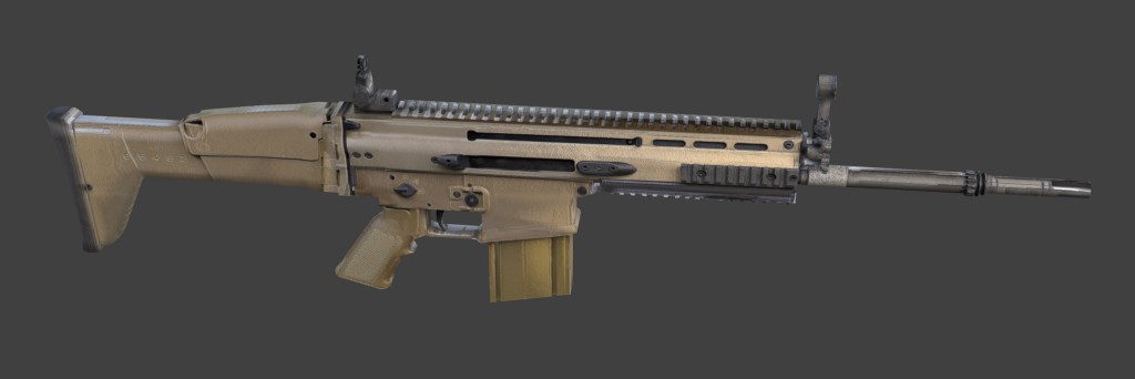 Lowpoly Scar-H preview image 1